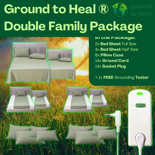 Ground to Heal® Dubbele Familie Slaapaanbieding