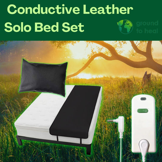 Ground to Heal® Solo Bedset Geleidend Leer