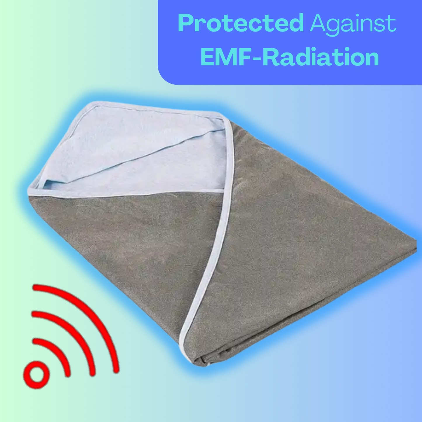 EMF Protect® Pure Silver Baby Blanket