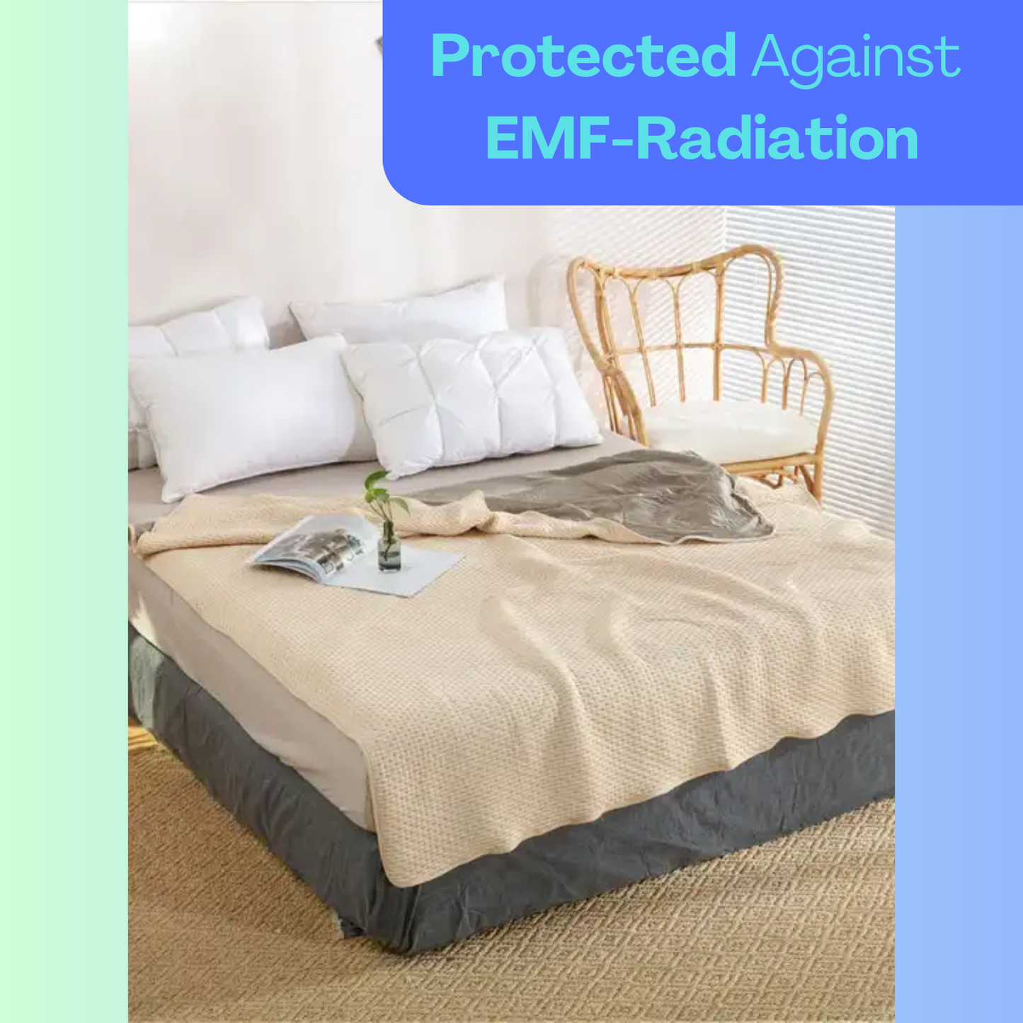 EMF Protect® Pure Silver Blanket