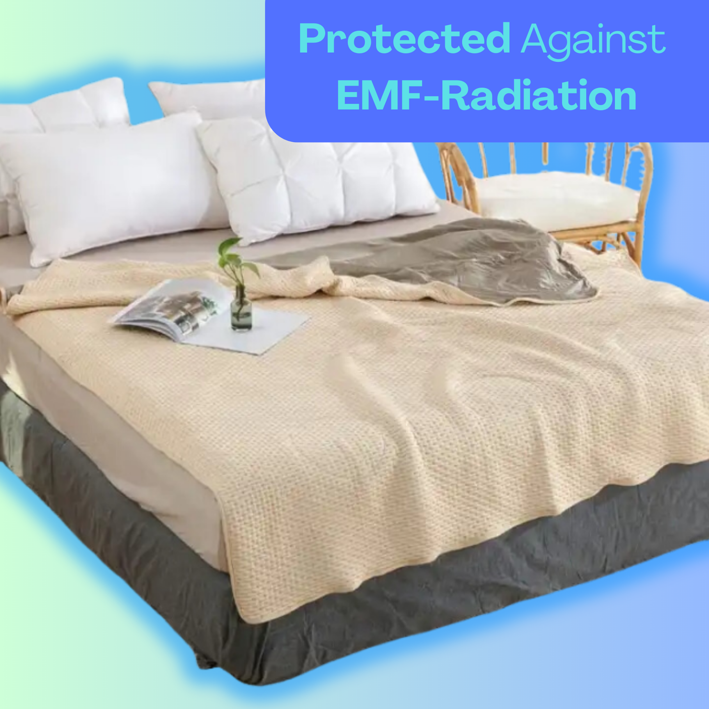 EMF Protect® Pure Silver Blanket