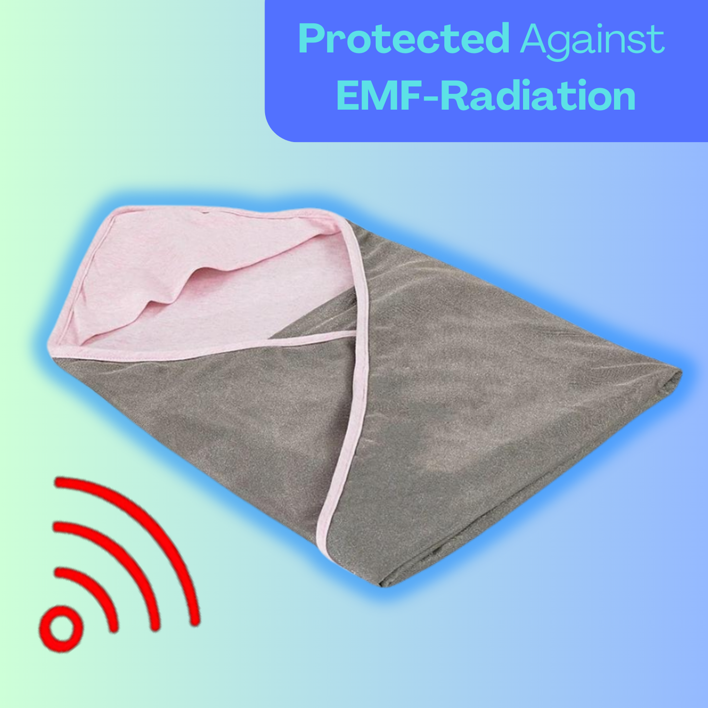 EMF Protect® Pure Silver Baby Blanket