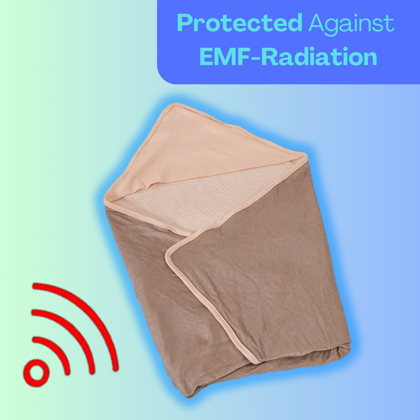 EMF Protect® Pure Silver Baby Blanket