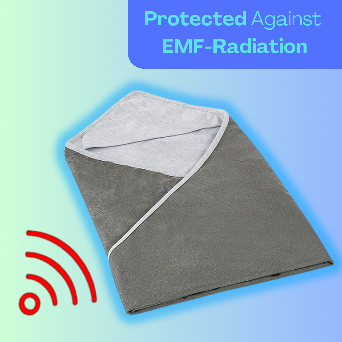 EMF Protect® Pure Silver Baby Blanket