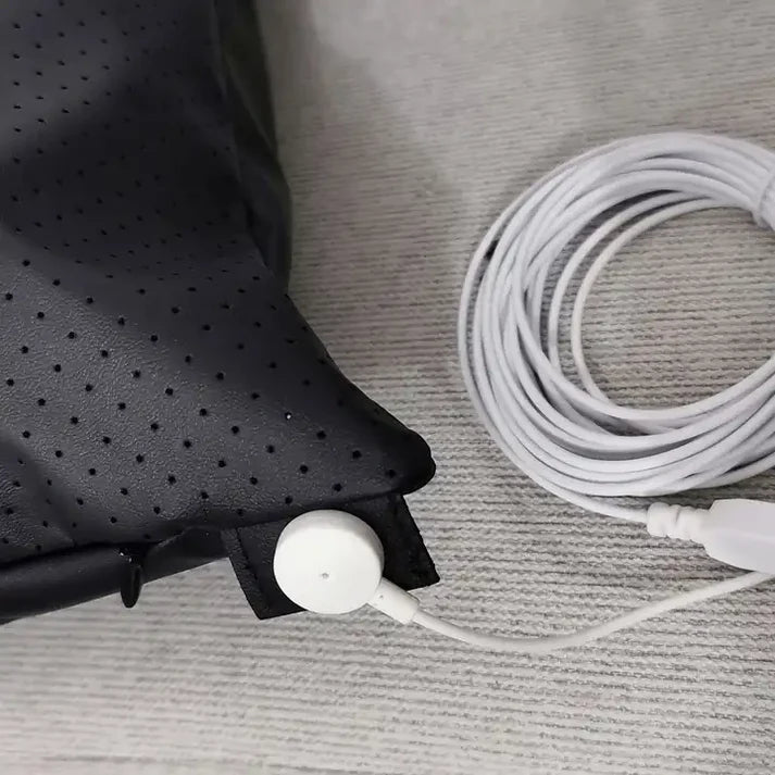 Bundle: Grounding Bed Cover Conductive Leather 1 pers.