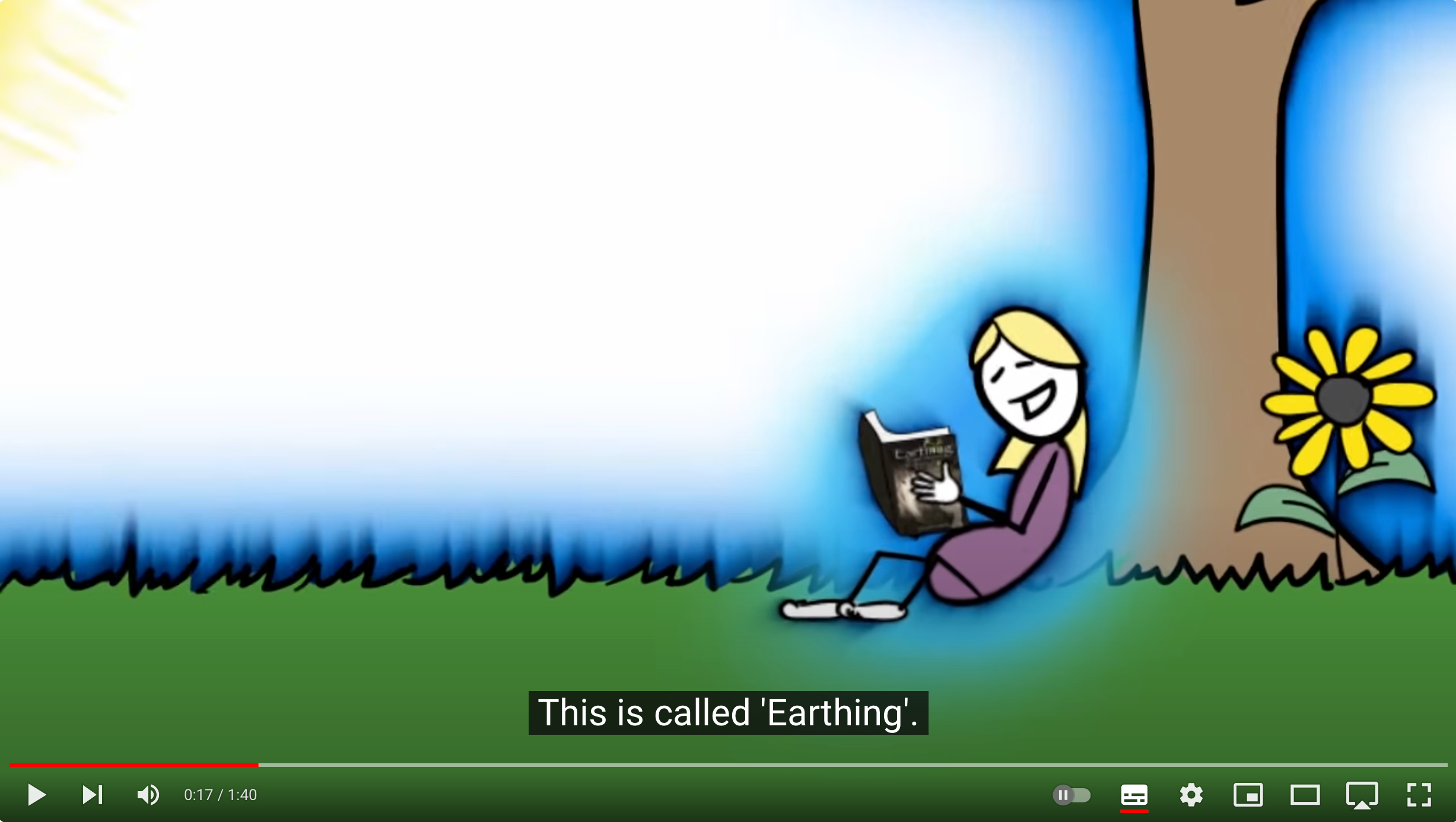 Load video: This video describes what earthing is and explains the benefits