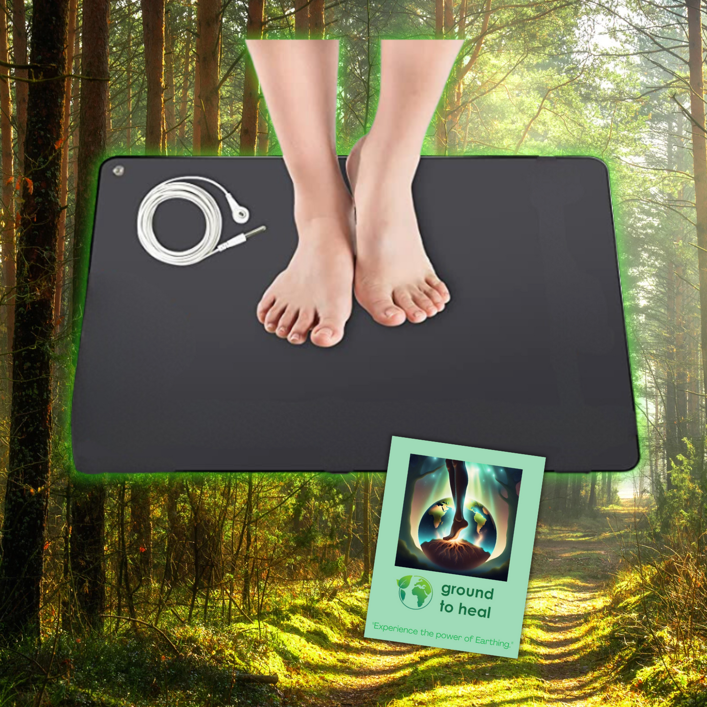 Ground to Heal® Feet Mat