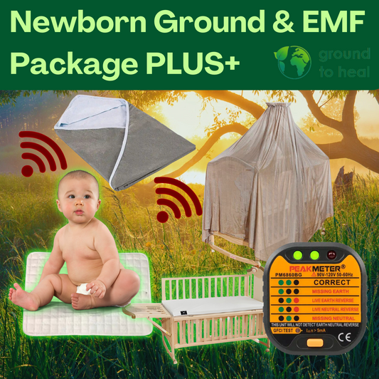 Ground to Heal® Newborn Ground & EMF Package PLUS+