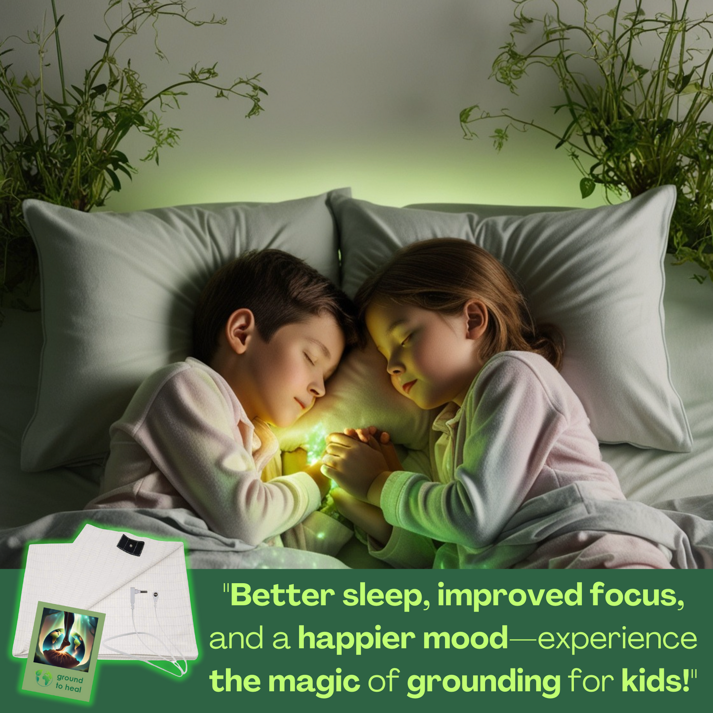 Ground to Heal® Family Sleep Deal