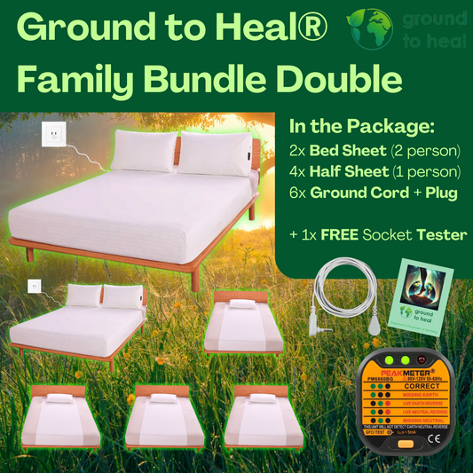 Ground to Heal® Family Sleep Deal PLUS+