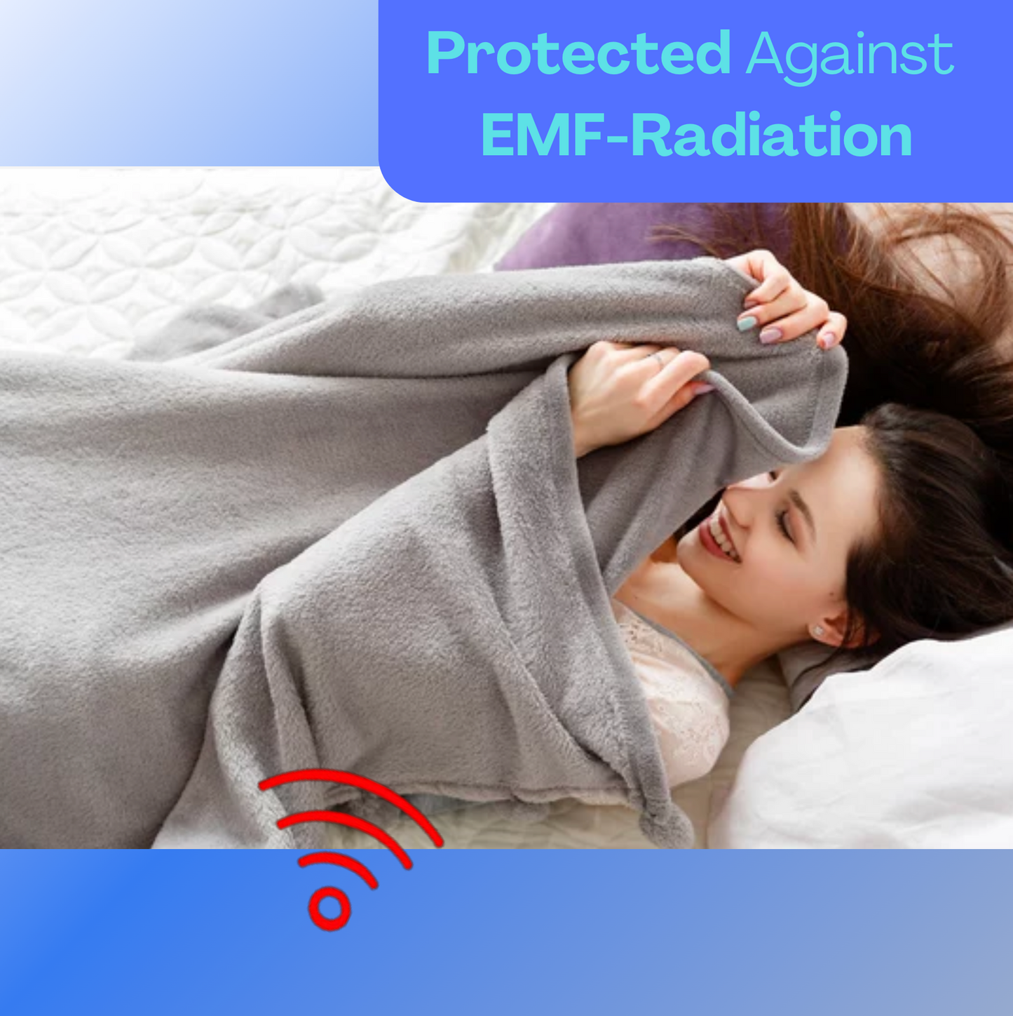 EMF Protect® Pure Silver Deken 